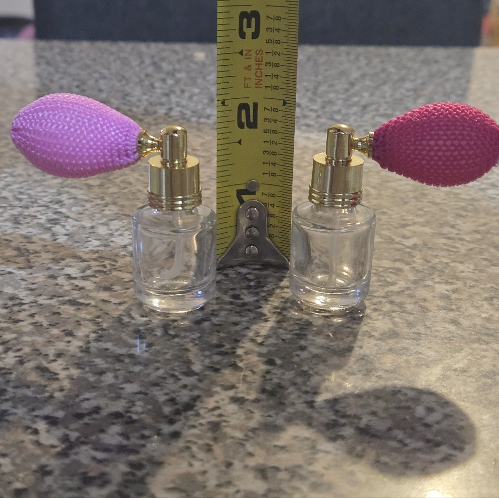 🍒🍒 (BUNDLE ONLY) NEW Empty Airbag Pefume Spray Bottle Bright Pink Or Dark Pink